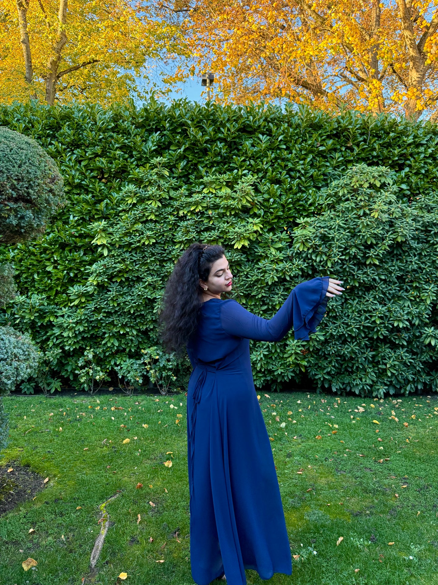 Deep Navy Adjustable Dress