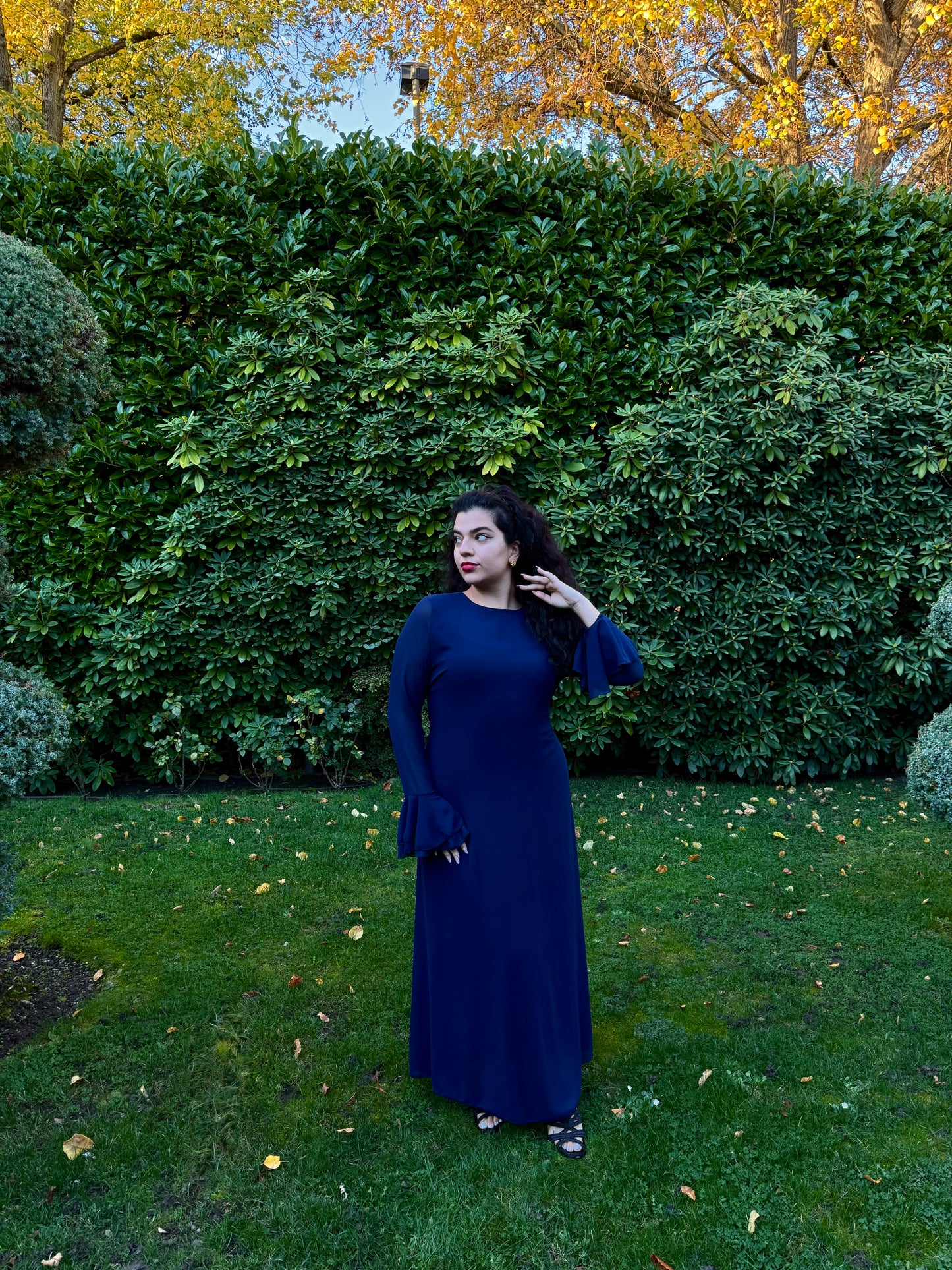 Deep Navy Adjustable Dress